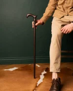 Ergonomic Classic Walking Cane, Wooden Walking Stick, Elegant Cane for Man and Woman, 30-41 Inch, Support Handle Cane, Gift for Parents