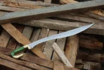 Handmade Kukuri Sword With Leather Sheath | Sword | Hnadmade Sword | Forged Sword | Carbon Steel Sword | Long Sword | Short Sword - Image 3