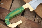 Handmade Kukuri Sword With Leather Sheath | Sword | Hnadmade Sword | Forged Sword | Carbon Steel Sword | Long Sword | Short Sword - Image 2