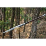Hand Forged 20 Inch Viking Spear for Hunting-Ready to Use Tactical Survival Spear Sword Knife with Leather Sheath-Best Viking Gifts for Men - Image 4