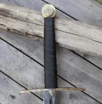 Viking Sword, Damascus Sword ,Hand Forged Sword, Long Sword, Sword, Sword Real, for Viking Costumes, Gift for Groomsmen, Wedding Gift. - Image 2