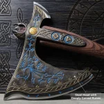 Kratos Axe Leviathan with Box & personal engraving option - Image 3